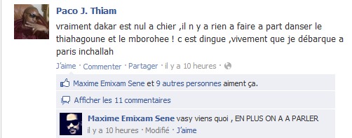 Paco Jackson fustige le Sénégal et Maxime Séne le soutient!