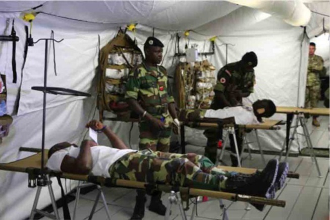 SÉNÉGAL : 208 militaires revenus de mission, testés positifs à la Covid-19.