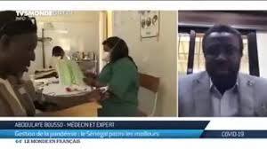 Lutte contre la COVID-19, le Sénégal un exemple : Le Dr Bousso met lumière le travail du Président Macky Sall sur la TV5 Lutte contre la COVID-19, le Sénégal un exemple : Le Dr Bousso met lumière le travail du Président Macky Sall sur la TV5