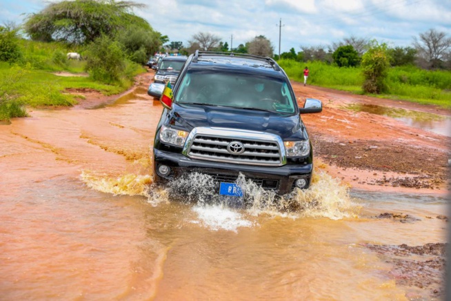 Macky Sall à Keur Socé: Visite des champs de la COPAR de 8 500 ha Macky Sall à Keur Socé: Visite des champs de la COPAR de 8 500 ha