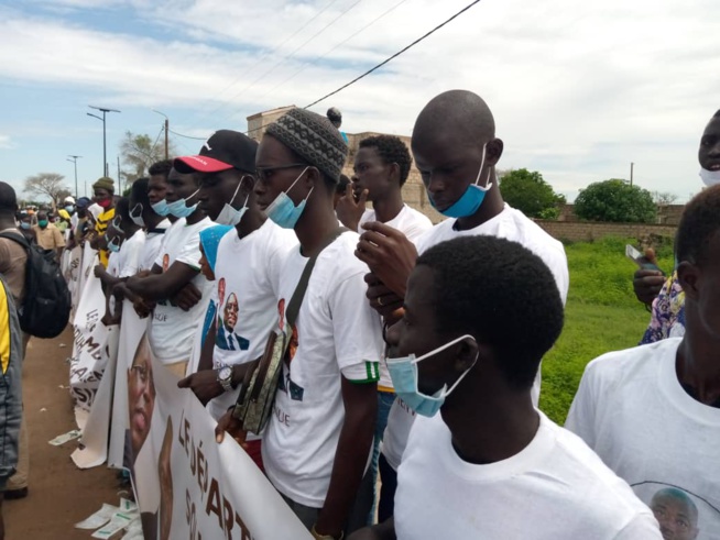 Tous les leaders de Gossas se sont rendus à Fatick pour accueillir Macky Sall