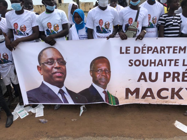 Tous les leaders de Gossas se sont rendus à Fatick pour accueillir Macky Sall