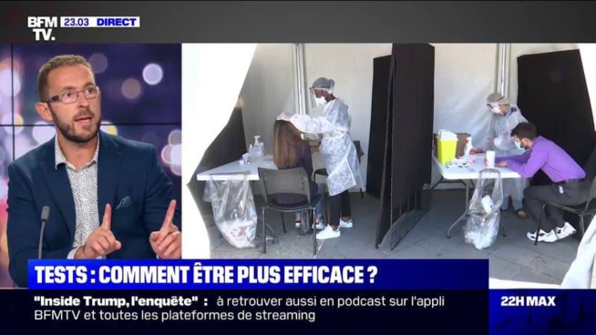 Selon le biologiste Laurent Kbaier, "le délai moyen de rendu d'un test PCR en France est de 1,5 jour"