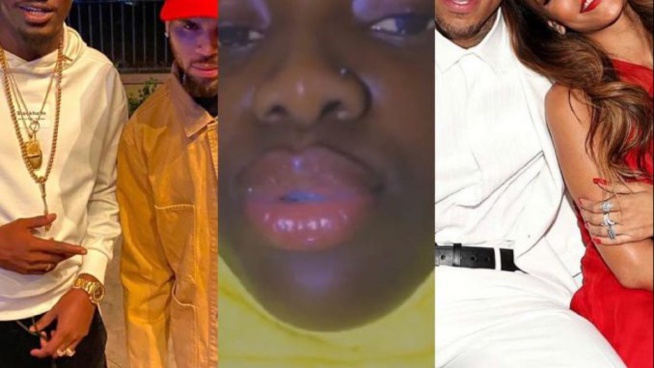Wally Seck en compagnie de Chris Brown: Zahra idoles trés remontée contre les sénégalais »lutax soxor