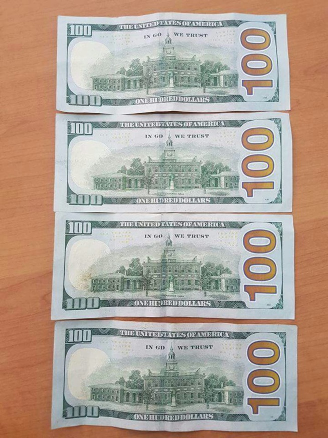 Saly : Une bande internationale de faux monneyeurs avec des centaines de dollars interpellée par la Police. Saly : Une bande internationale de faux monneyeurs avec des centaines de dollars interpellée par la Police.