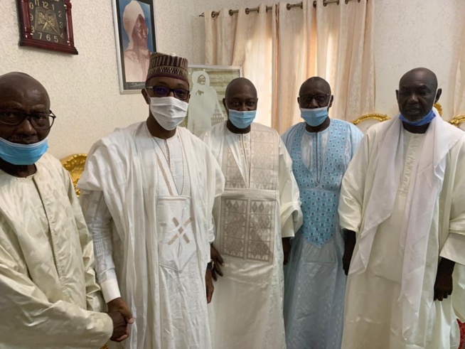 Le Président Abdoul Mbaye Actuellement à Touba Le Président Abdoul Mbaye Actuellement à Touba