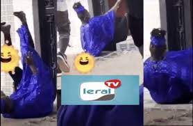 😱 Danou ba khalangou: Ndéye Guèye fait une chute brut@le et... Regardez !