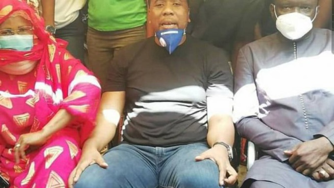 Bougane Gueye réconcilie Mame Diarra Fam et le Maire de Guinaw rails Nord Pape Ndiambé Dieng Bougane Gueye réconcilie Mame Diarra Fam et le Maire de Guinaw rails Nord Pape Ndiambé Dieng