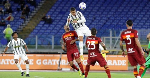 Juve: Ronaldo fait encore parler sa détente contre la Roma