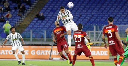Juve: Ronaldo fait encore parler sa détente contre la Roma Juve: Ronaldo fait encore parler sa détente contre la Roma