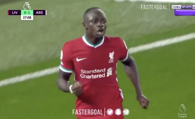 Choc Liverpool vs Arsenal : Admirez le but de Sadio Mané