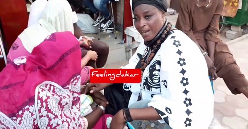 Moquée les réseaux sociaux – Ndeye Gueye fait tranquillement son madial