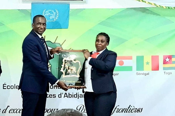 Visite de travail à Abidjan : Abdoul Ly , le DG de l’ARTP, honoré aussi parrain de la « promotion 2020 » de l'EMSP