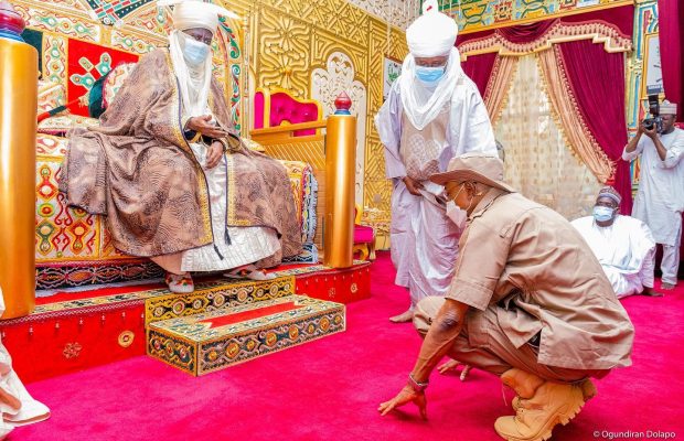 L’émir de Kano et une forte délégation nigériane à Médina Baye pour rencontrer le Khalife.