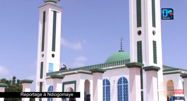 NJOGOMAY / Serigne Cheikh Bara Lahad Mbacké érige une mosquée d'une rare architecture en moins de 5 ans.