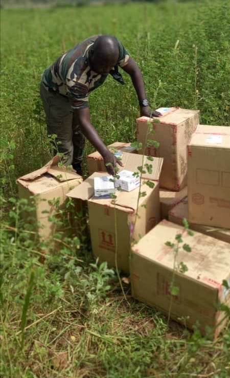 Trafic de médicaments: 40 000 flacons d’Artéméther injectable saisis par la Douane Trafic de médicaments: 40 000 flacons d’Artéméther injectable saisis par la Douane