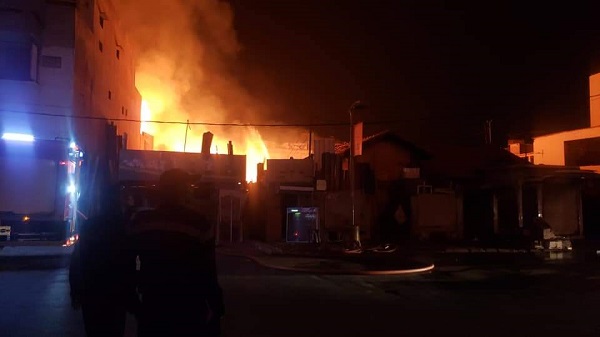 Grave Incendie à Paak lambaye: les images et la vidéo d'une catastrophe