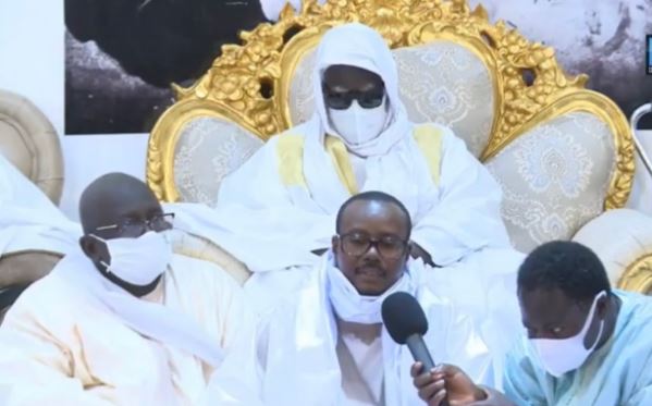 MAGAL 2020 : Serigne Mountakha Mbacké vante les mérites de ceux qui ont osé affronter le virus suite à son appel à venir célébrer le 18 Safar à Touba MAGAL 2020 : Serigne Mountakha Mbacké vante les mérites de ceux qui ont osé affronter le virus suite à son appel à venir célébrer le 18 Safar à Touba