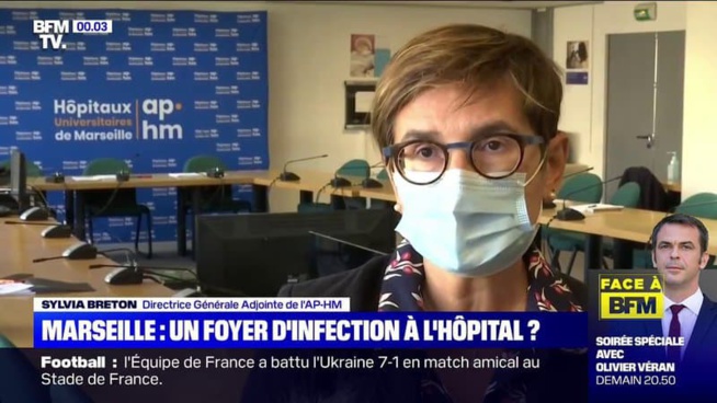 Marseille: 15 patients et huit soignants atteints du Covid-19 à l'hôpital de la Conception