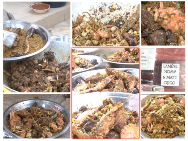 MAGAL TOUBA LE TRANSITAIRE LAMINE NDAWET SON EPOUSE MATY DJIGO MET LES PETITS PLATS DANS LES GRANDS