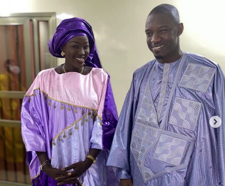 Sagnsé « Magal » 2020 Admirez la très belle complicité entre Sokhna Faty Dieng et Pape Djibril Fall