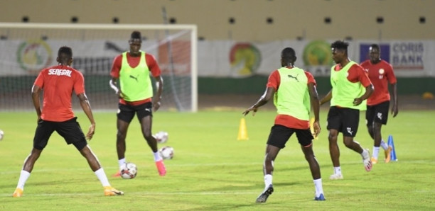 Amical Sénégal-Mauritanie : En images, la première séance d’entrainement des Lions