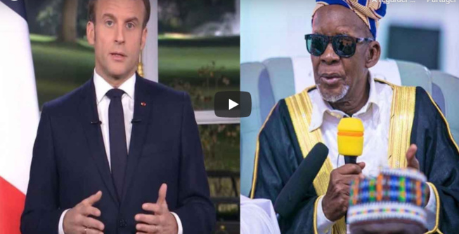 Réplique du Khalife de Médina Baye à Macron Réplique du Khalife de Médina Baye à Macron