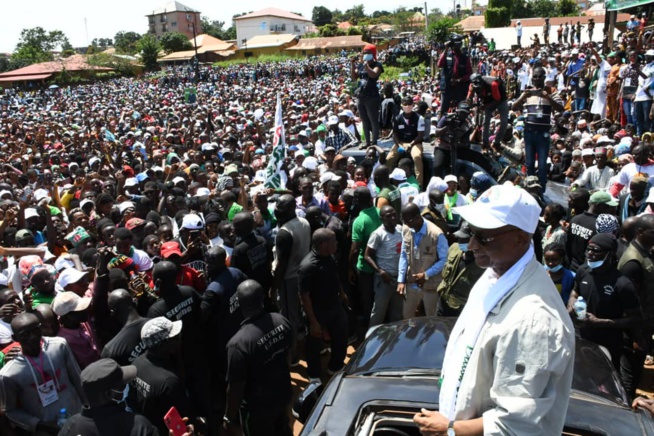 Présidentielle en Guinée: Cellou Dallein Diallo à Mamou,le jour exceptionnel.