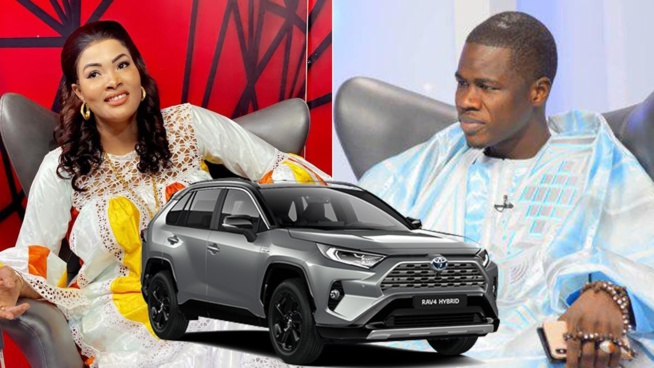 Vidéo-Abdoulaye Diop Khass offre encore une voiture Jaguar de 13 millions à Soumboulou Vidéo-Abdoulaye Diop Khass offre encore une voiture Jaguar de 13 millions à Soumboulou