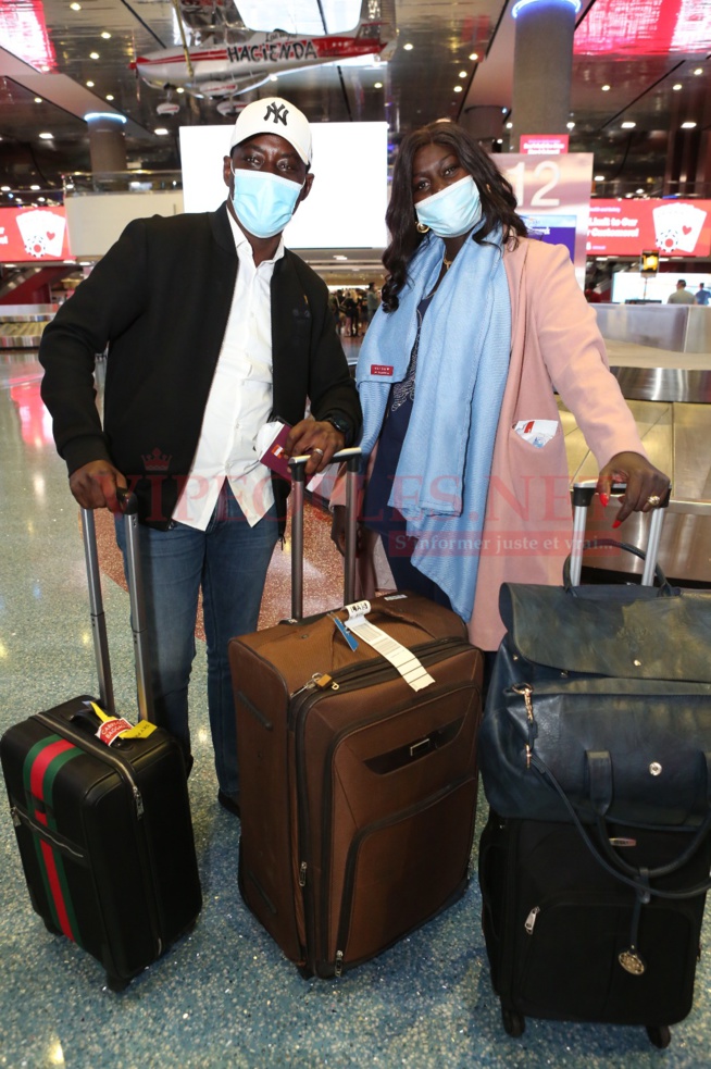 En images depuis l'aeroport de Las Vegas, l'arrivés des guest de Mo Gate pour au Las Vegas Fashion week