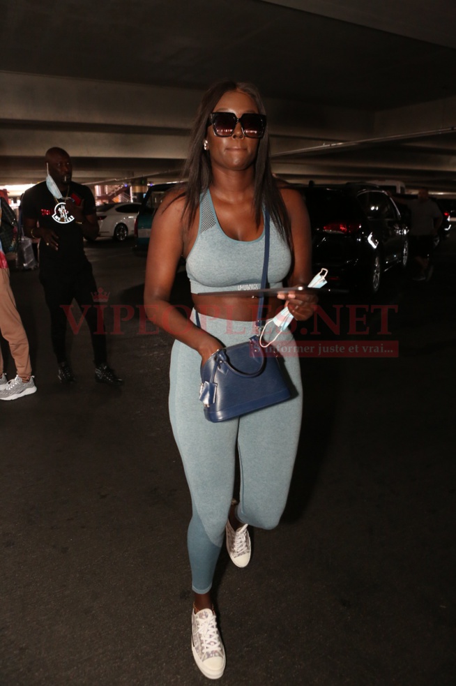 En images depuis l'aeroport de Las Vegas, l'arrivés des guest de Mo Gate pour au Las Vegas Fashion week