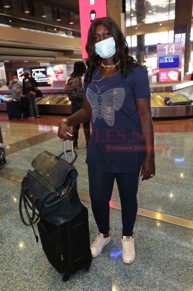 En images depuis l'aeroport de Las Vegas, l'arrivés des guest de Mo Gate pour au Las Vegas Fashion week