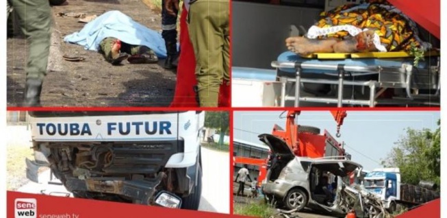 Kaolack: un accident fait cinq morts et un blessé grave Kaolack: un accident fait cinq morts et un blessé grave