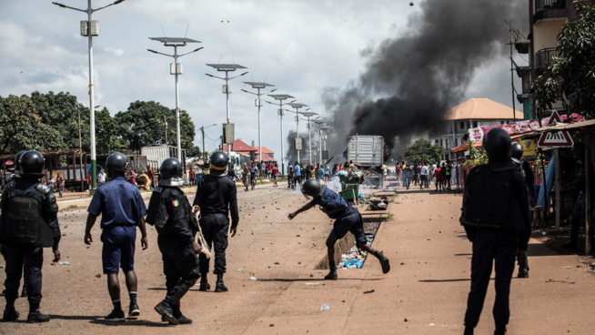 Plusieurs morts dans des violences post-électorales en Guinée Plusieurs morts dans des violences post-électorales en Guinée