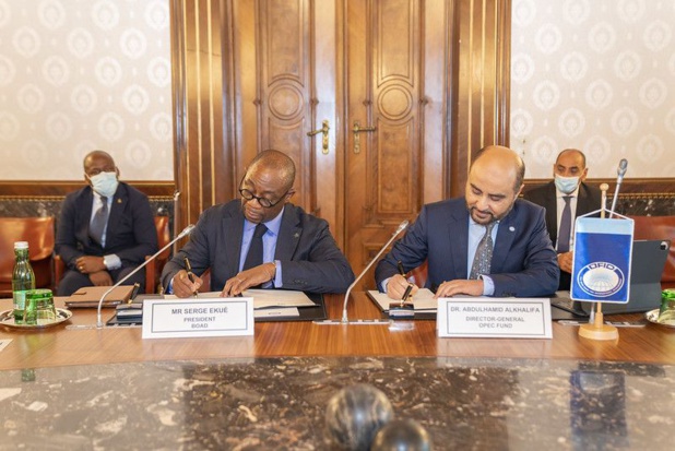 Développement des pays membres de l’Uemoa : Le fonds Opep et la Boad nouent un accord de coopération Développement des pays membres de l’Uemoa : Le fonds Opep et la Boad nouent un accord de coopération