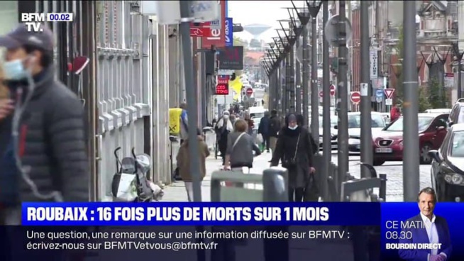 Covid-19: des indicateurs alarmants à Roubaix et Tourcoing Covid-19: des indicateurs alarmants à Roubaix et Tourcoing