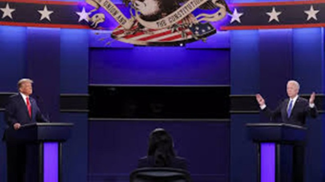 Présidentielle américaine: un dernier débat Trump-Biden musclé mais plus cordial Présidentielle américaine: un dernier débat Trump-Biden musclé mais plus cordial