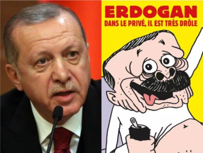 Caricature de Erdogan: la Turquie va répondre judiciairement et diplomatiquement Caricature de Erdogan: la Turquie va répondre judiciairement et diplomatiquement