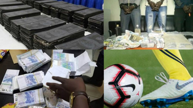 Faux Billets : Un célébre Footballeur, Un Déclarant En Douane et Un Transitaire Arrêtés Par La DIC avec 100 millions Faux Billets : Un célébre Footballeur, Un Déclarant En Douane et Un Transitaire Arrêtés Par La DIC avec 100 millions