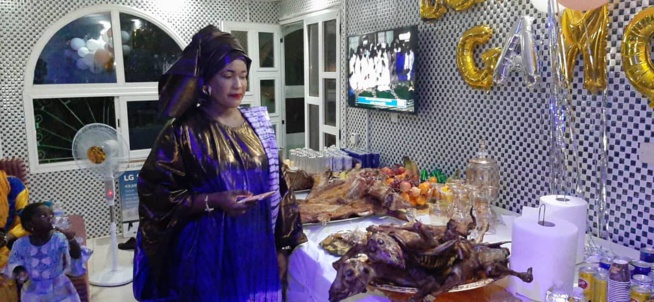 Les images du gamou de Cheikh Imam Mohamath Niass et son  épouse Ngoné EX journaliste de Sénégo