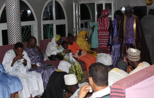 Les images du gamou de Cheikh Imam Mohamath Niass et son  épouse Ngoné EX journaliste de Sénégo