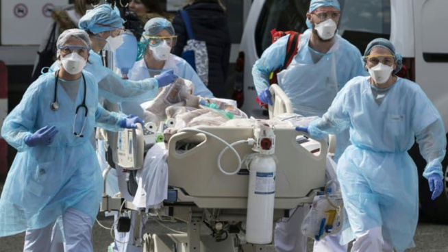 Covid-19: quatre patients lyonnais transférés à Nantes par voie aérienne