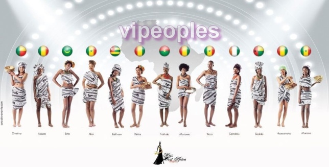 Les finalistes de Miss West Africa arrivent, vous preferez qui?
