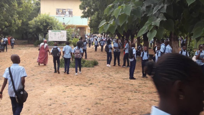Au Collègue St Augustin de Thiès, c’est la bourse ou la maison pour les enfants !