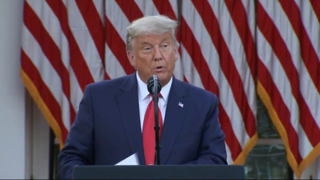 EN DIRECT - Covid-19: Donald Trump exclut tout confinement et salue l'efficacité du vaccin de Pfizer