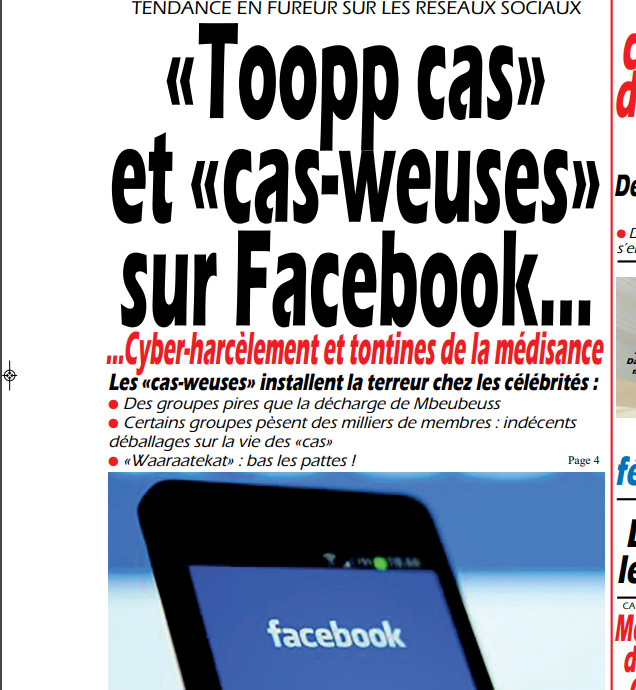 Tendance en fureur sur Facebook: Les groupes de «toopp cas» (suivi des cas), c’est quoi cette tendance ? Tendance en fureur sur Facebook: Les groupes de «toopp cas» (suivi des cas), c’est quoi cette tendance ?