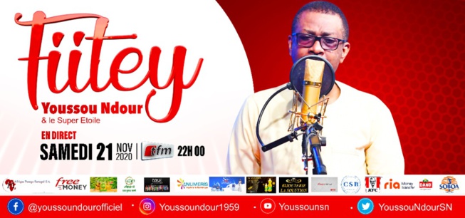 Youssou Ndour bat un record d'audience et redonne rv ce Samedi 21 Novembre 2020 Youssou Ndour bat un record d'audience et redonne rv ce Samedi 21 Novembre 2020