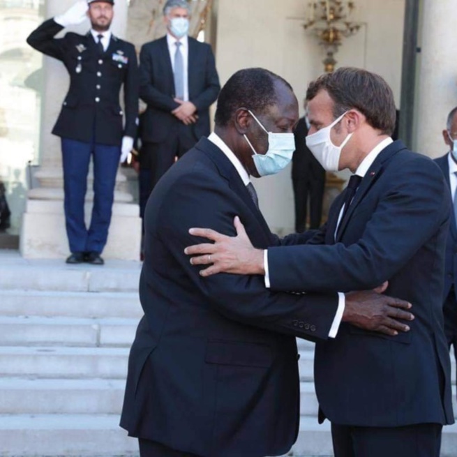 Côte d'Ivoire: Macron défend Ouattara, Guillaume Soro les "descend" tous les deux