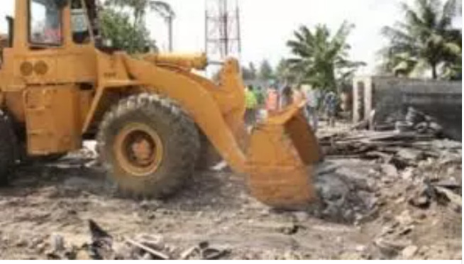 Rufisque: Plusieurs maisons détruites à l'aide de bulldozers