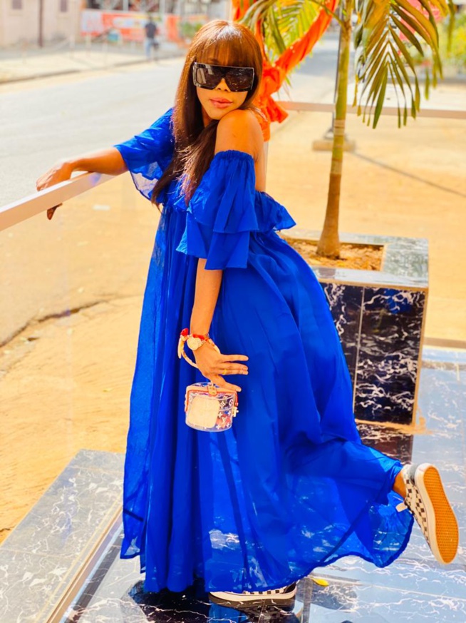 Princess Mame Awa Mbacké, La Fille De Serigne Abdou Karim En Mode Relax